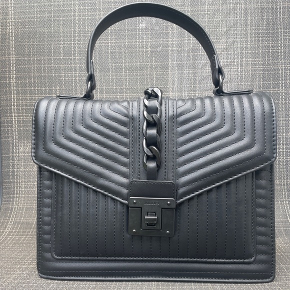 Aldo Handbags - ALDO Women’s black top handle handbag